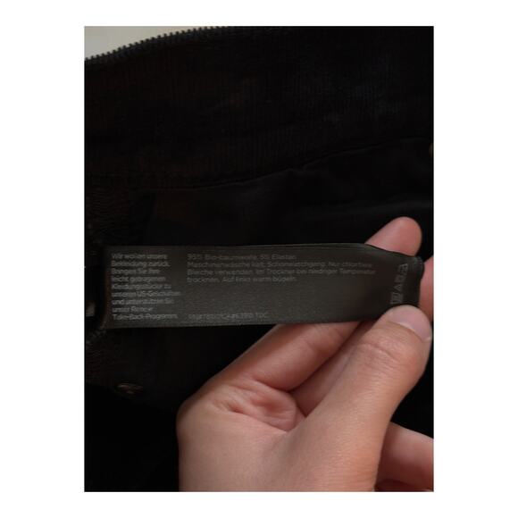 Eileen Fisher high waisted straight ankle corduroy jeans size X-Small XS NEW - Picture 5 of 6